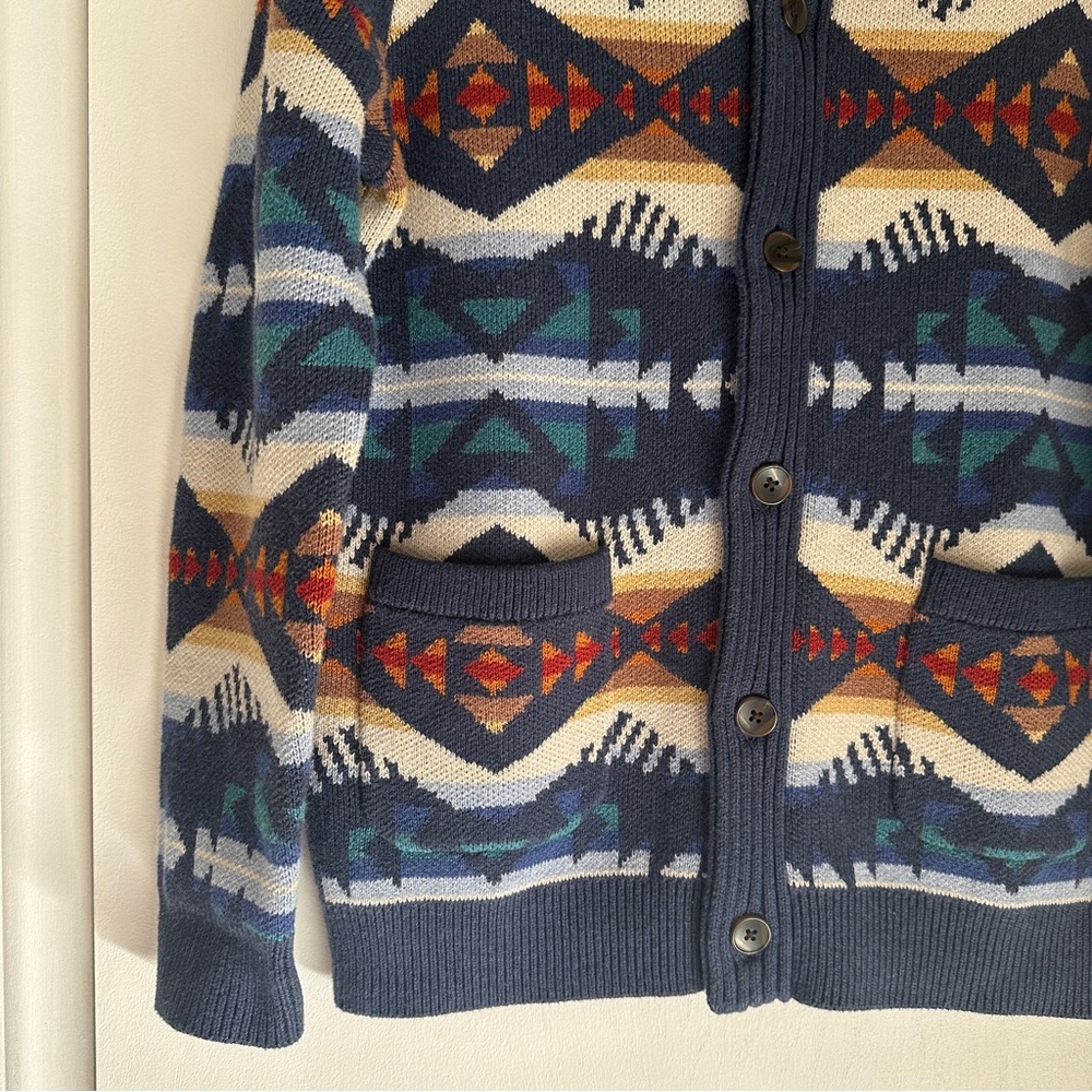 Pendleton Los Lunas Cotton Cardigan, XS - Picture 6 of 14